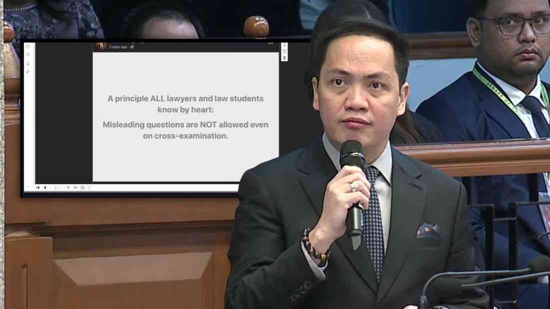 Ligutan: ‘Misleading questions’ post not personal, meant to uphold law