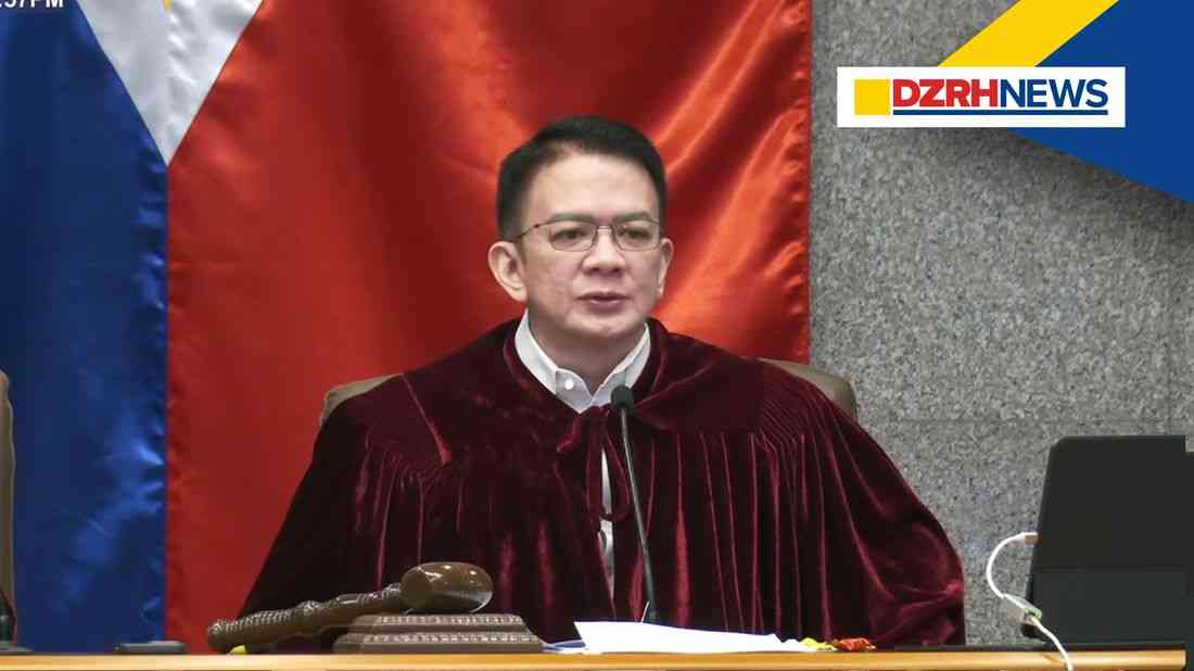 Escudero reminds VP Duterte to observe sub judice rule on public statements