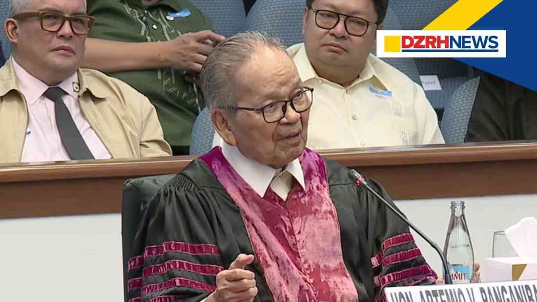Panganiban: Absent senator-judges should not be included in impeachment vote denominator
