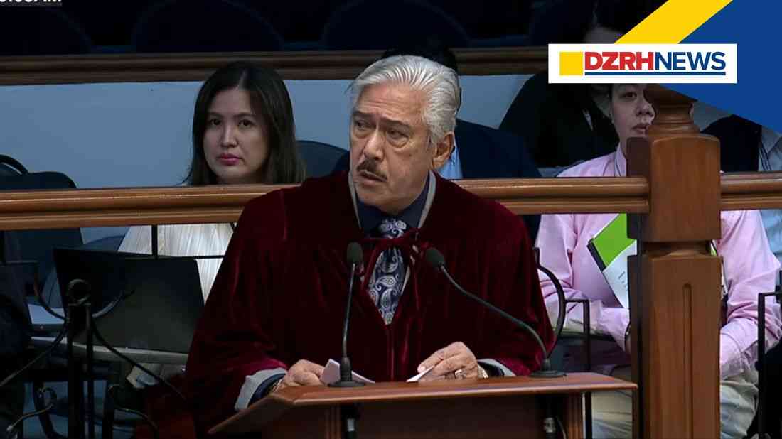 Sotto clarifies distinction between aliases and fictitious names in impeachment trial