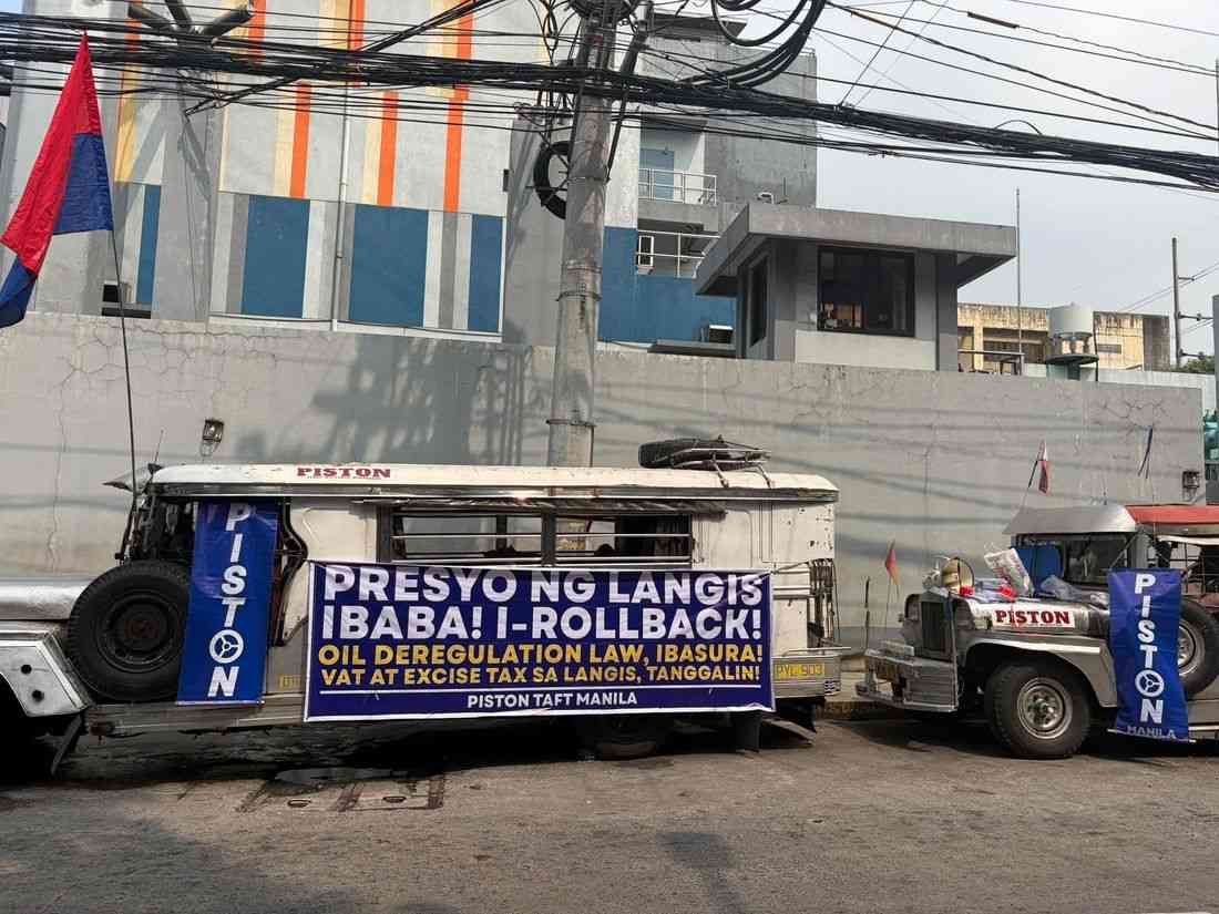 PISTON on a transport strike until Wednesday