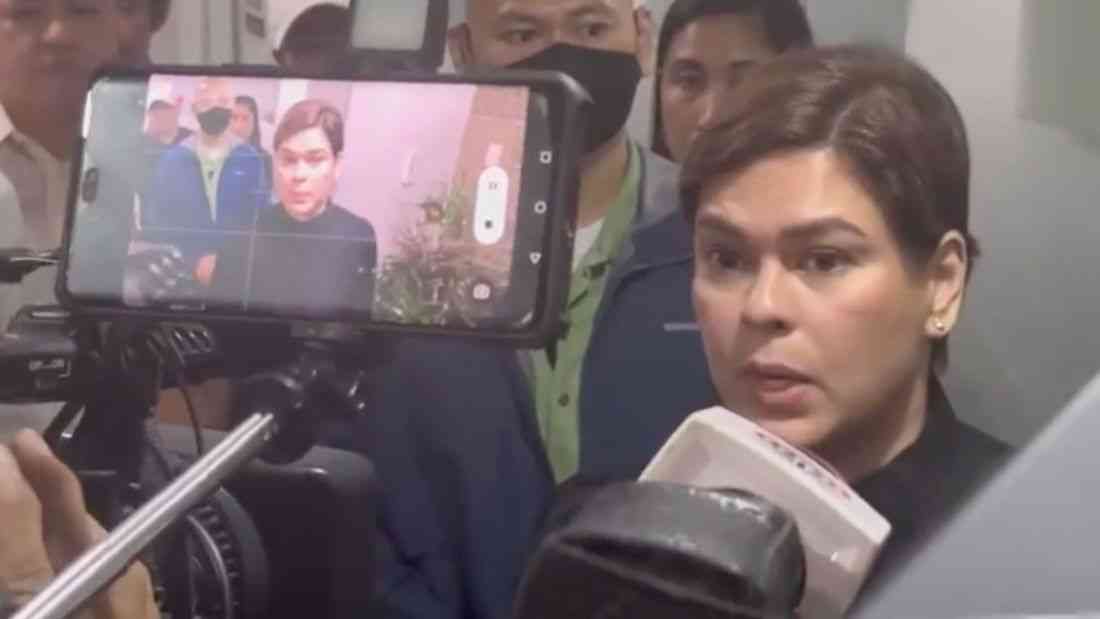 VP Sara allowed own photo option in lieu of police mugshot for bail, says lawyer