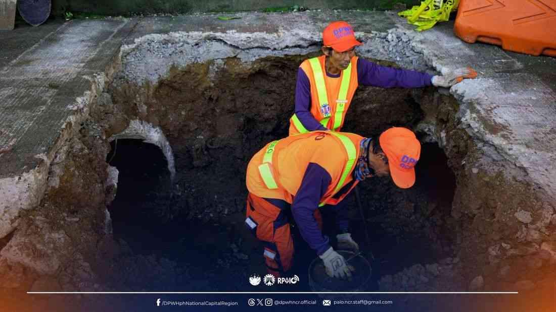 Drainage inlet widening project in QC expected to be completed within two weeks — DPWH