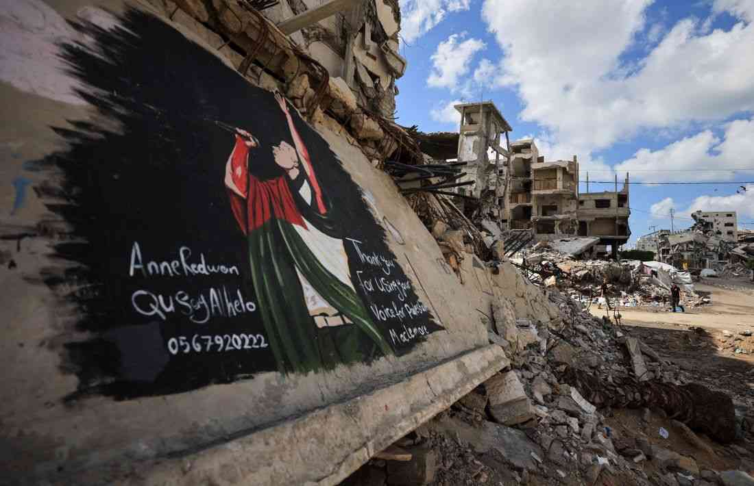 Mural of rapper Macklemore painted in Gaza after Sheeran tour furore