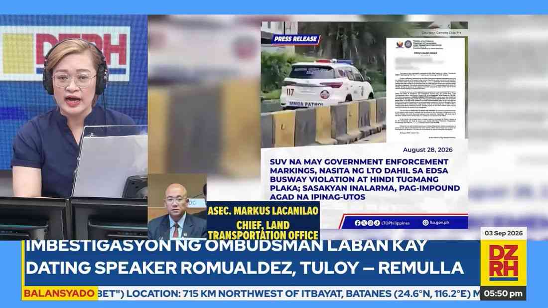 LTO chief assures fair probe into Torre’s EDSA Busway use