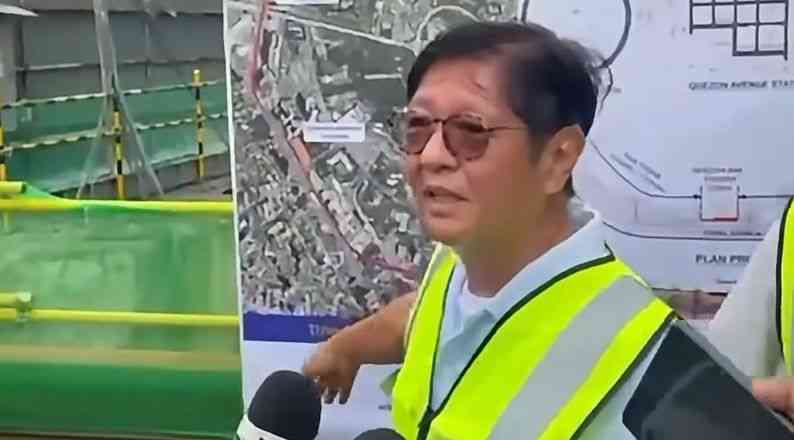Marcos inspects construction of Metro Manila Subway Project, hails tunnel breakthrough