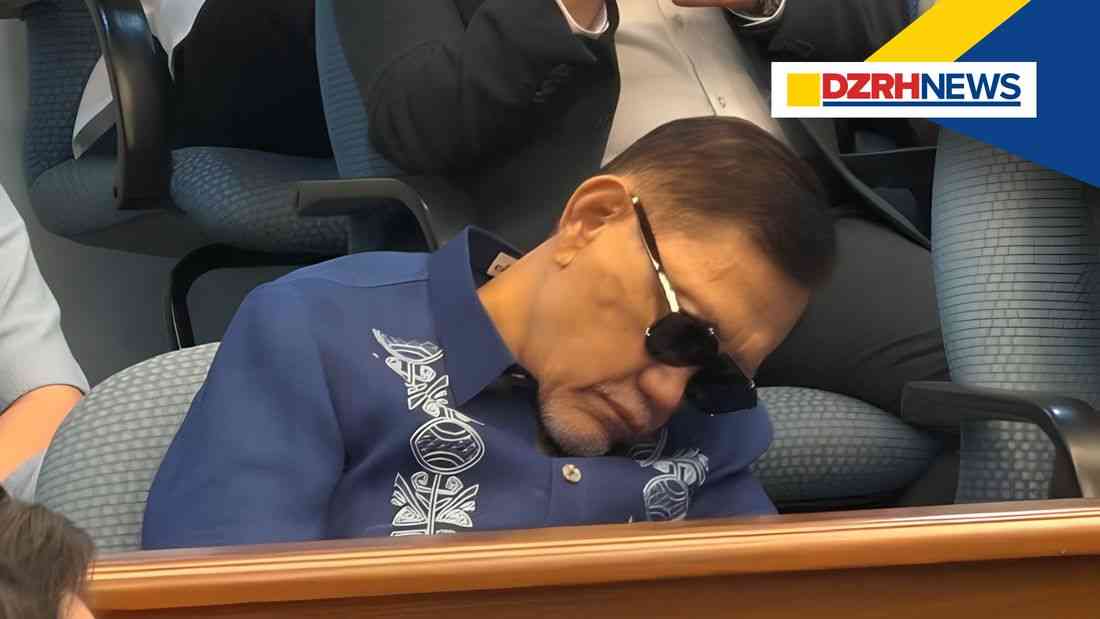 Abante falls asleep during impeachment trial