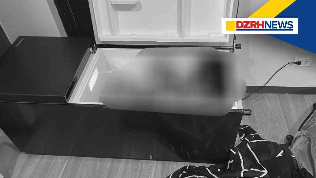 Woman found dead inside refrigerator in an apartment in Rizal