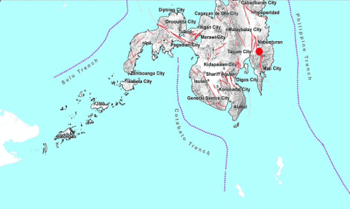 Magnitude 4.8 quake rocks New Bataan, Davao de Oro