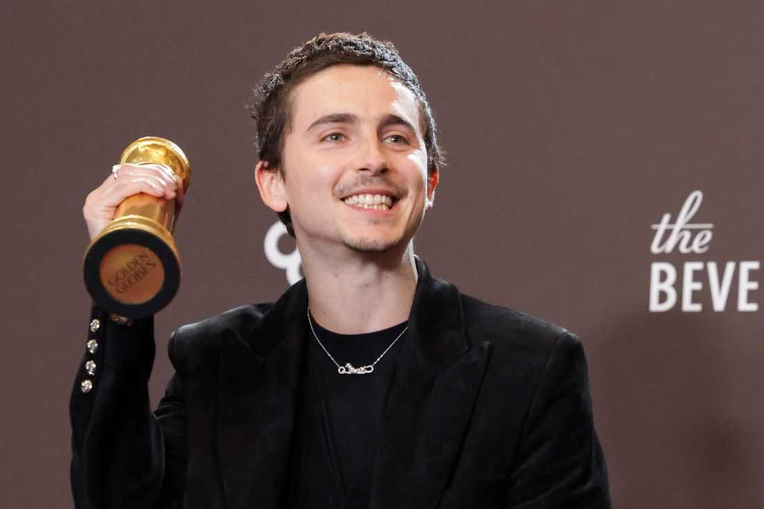 Chalamet beats DiCaprio at Hollywood's Golden Globes