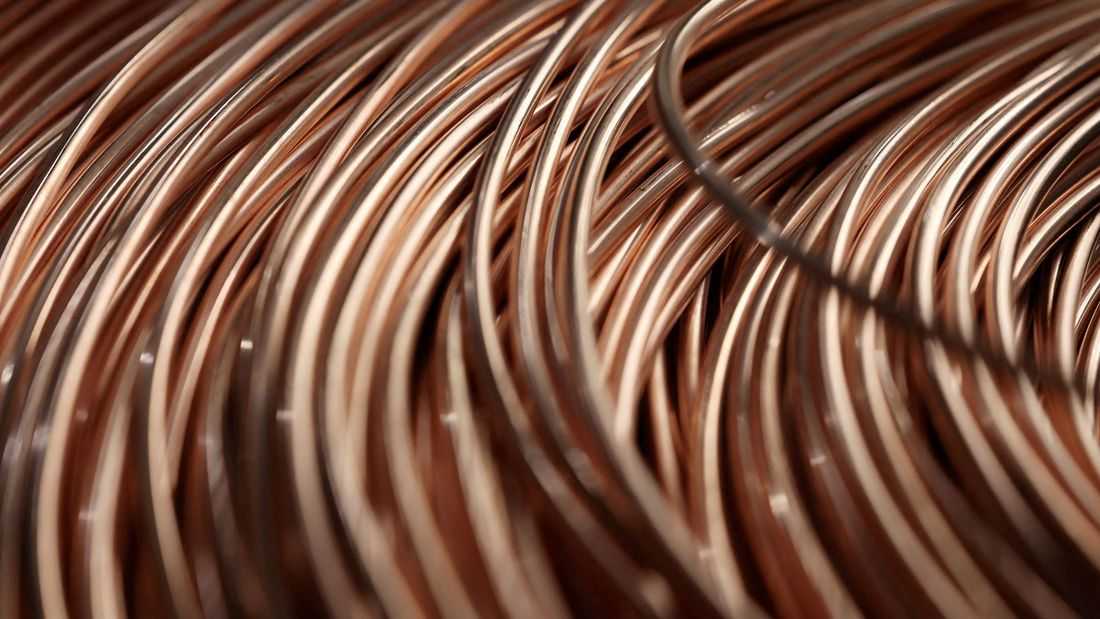 Copper sets record amid geopolitical risks, weak dollar