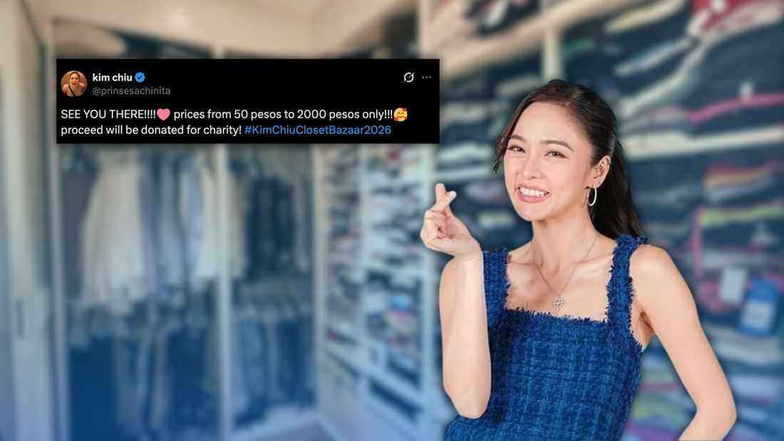 Shop Your Heart Out: Kim Chiu announces ‘Closet Bazaar’ for charity