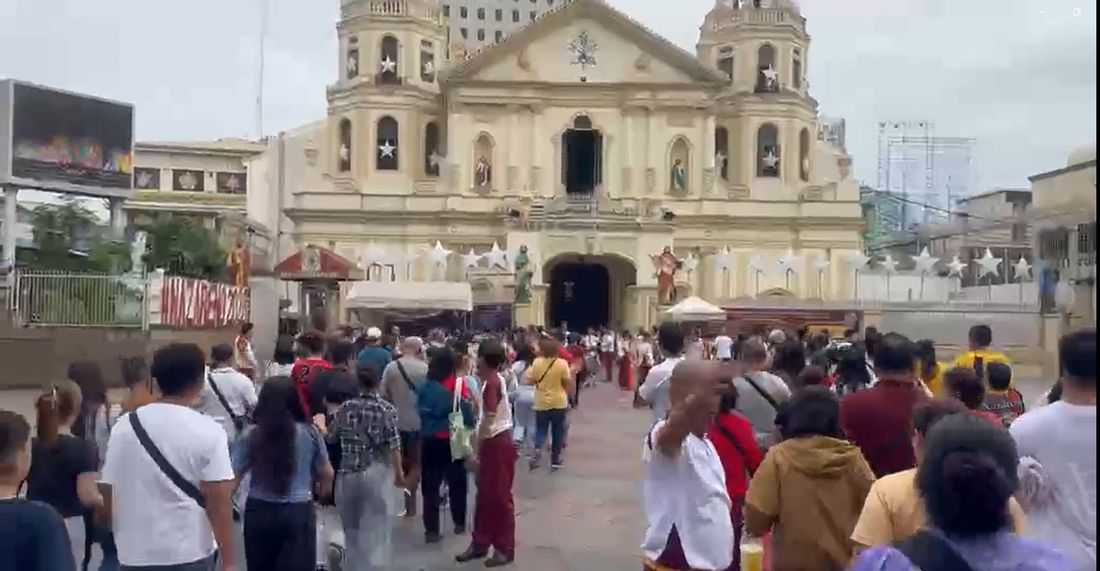 Devotees flock to Quiapo Church for First Friday Mass, kicking off 2026 Black Nazarene activities