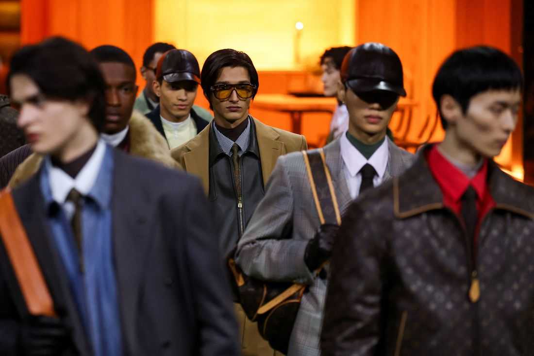 Pharrell Williams shows discreet elegance with Louis Vuitton men's collection