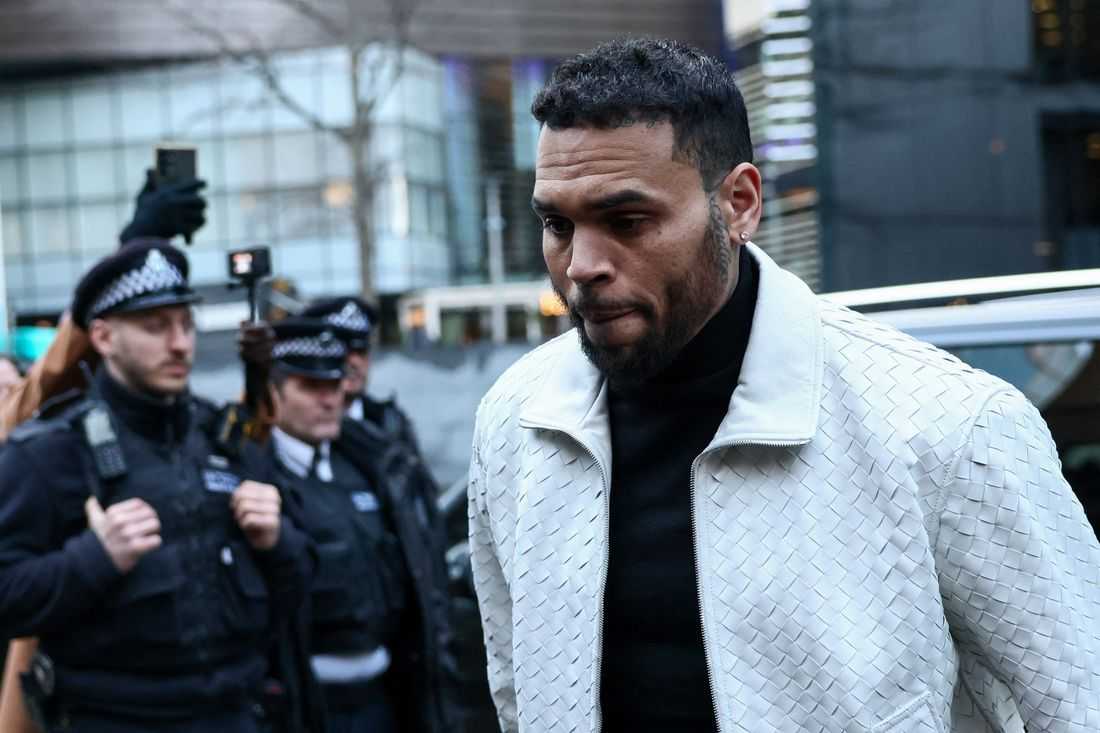 US singer Chris Brown in UK court ahead of October assault trial
