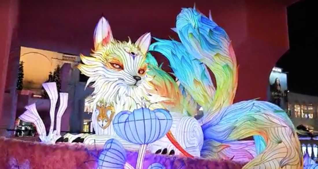 Lantern glow sets mood for Spring Festival in South China