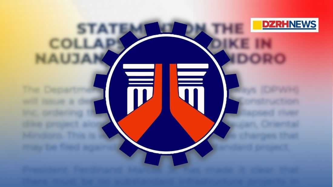 DPWH to issue demand letter to contractor over collapsed Oriental Mindoro dike