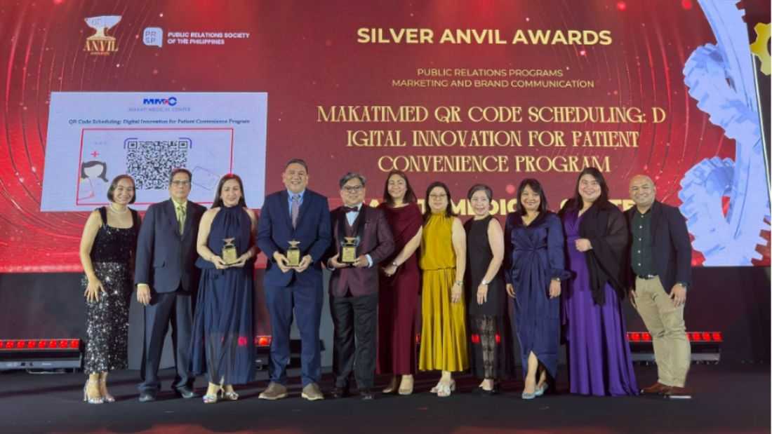 Makati Medical Center wins three Silver Anvil Awards for Excellence in Public Relations
