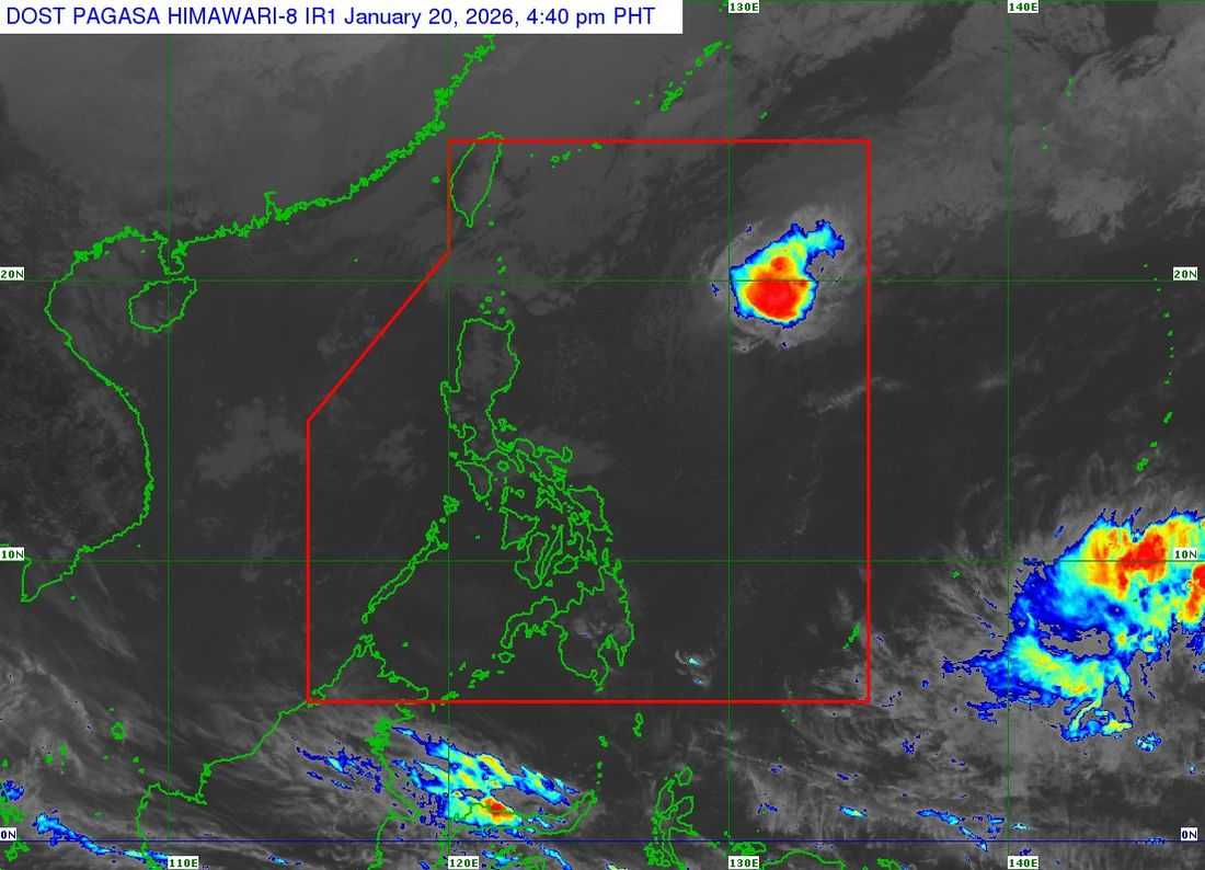 Continuous dry air entrainment from northeast monsoon expected to gradually weaken TD ‘Ada’ – PAGASA