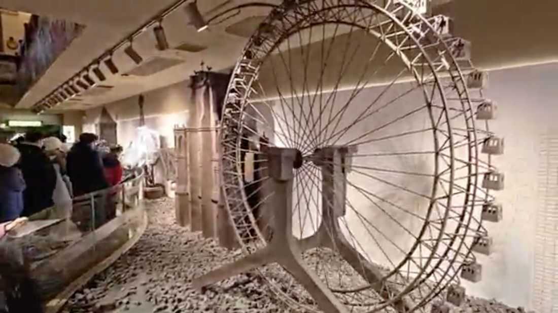 Museum crafted from 10 tonnes of chocolate debuts in north China's Tianjin