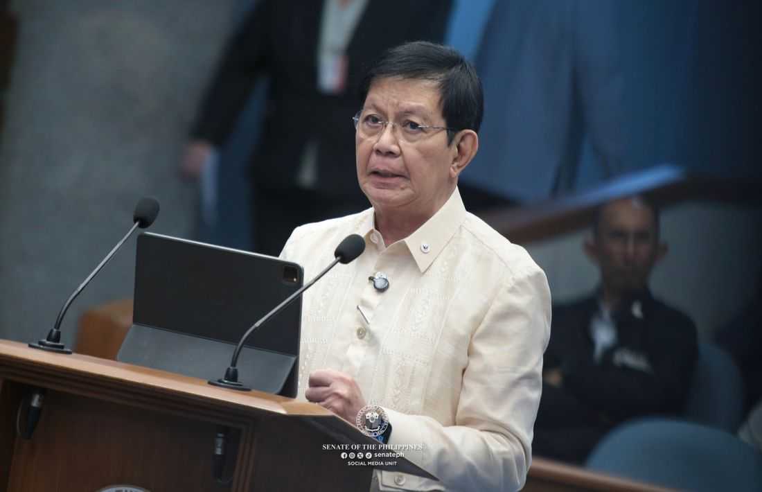 Lacson upholds panel recommendation to file raps over flood control projects