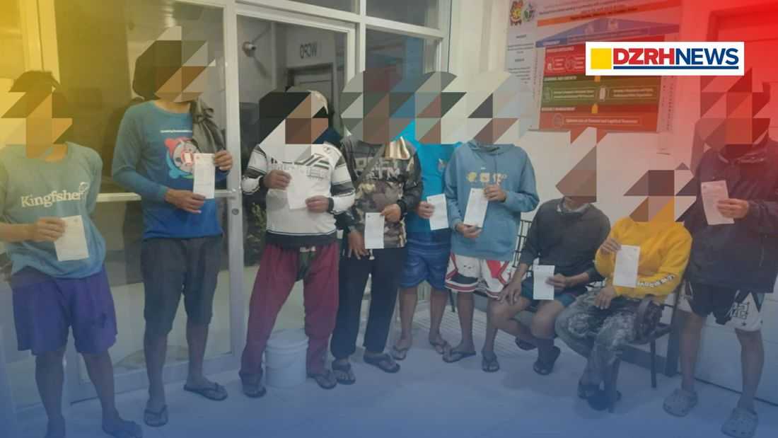 9 Fishermen arrested for illegal fishing in Orion, Bataan