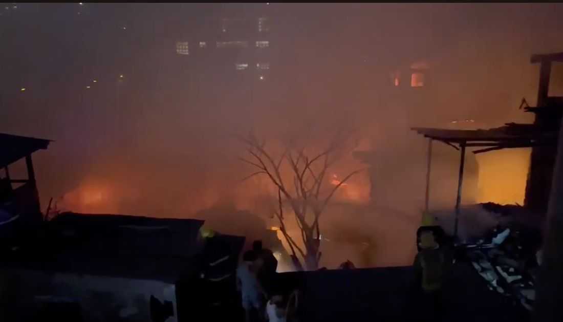 Fire hits around 30 houses in Addition Hills, Mandaluyong City