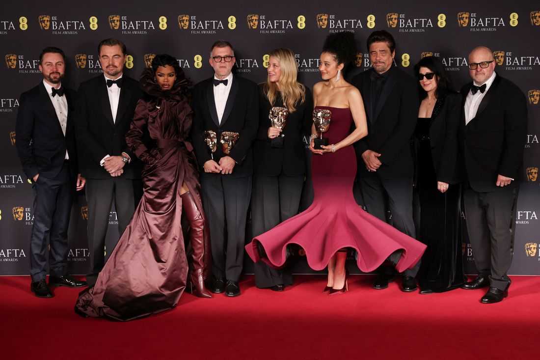 'One Battle After Another' wins big at Britain's BAFTA film awards
