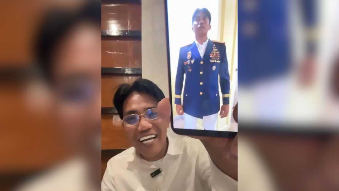 Francis Leo Marcos says picture of him wearing a police uniform edited