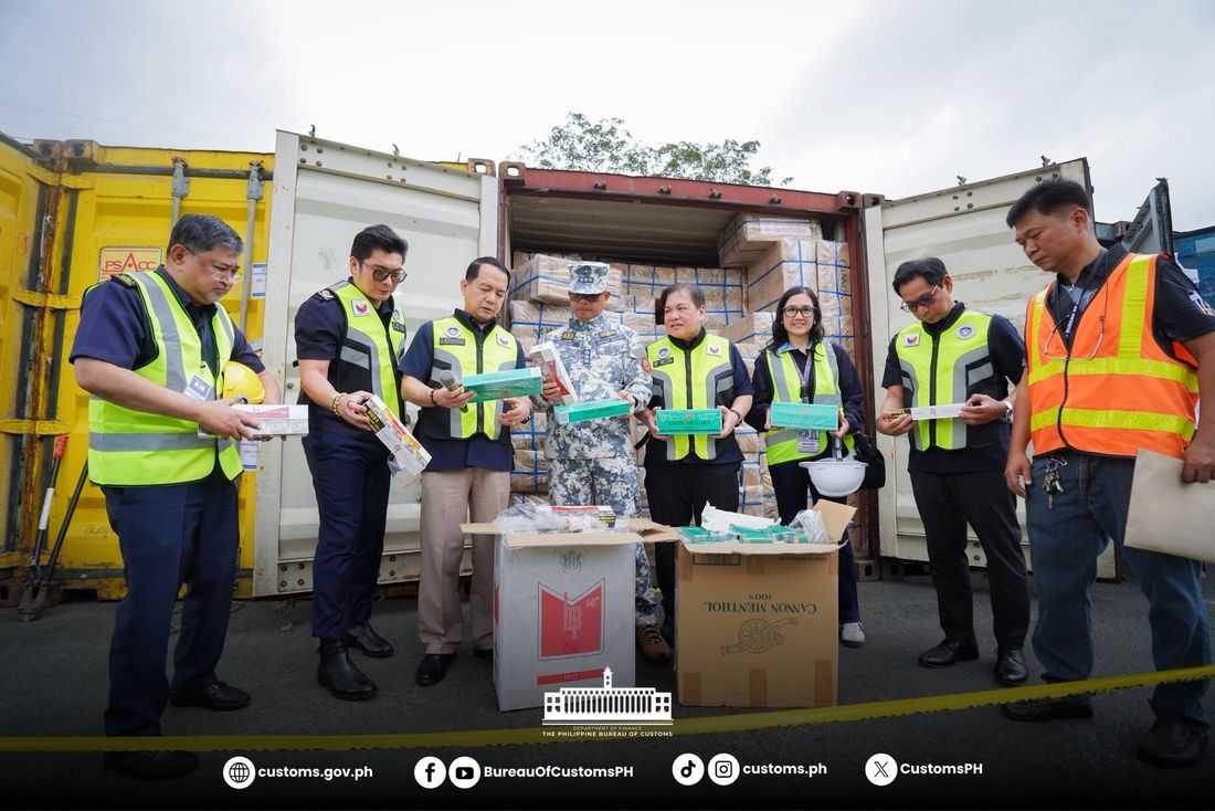 BOC confiscates ₱39.3-M worth of smuggled cigarettes, dried tobacco