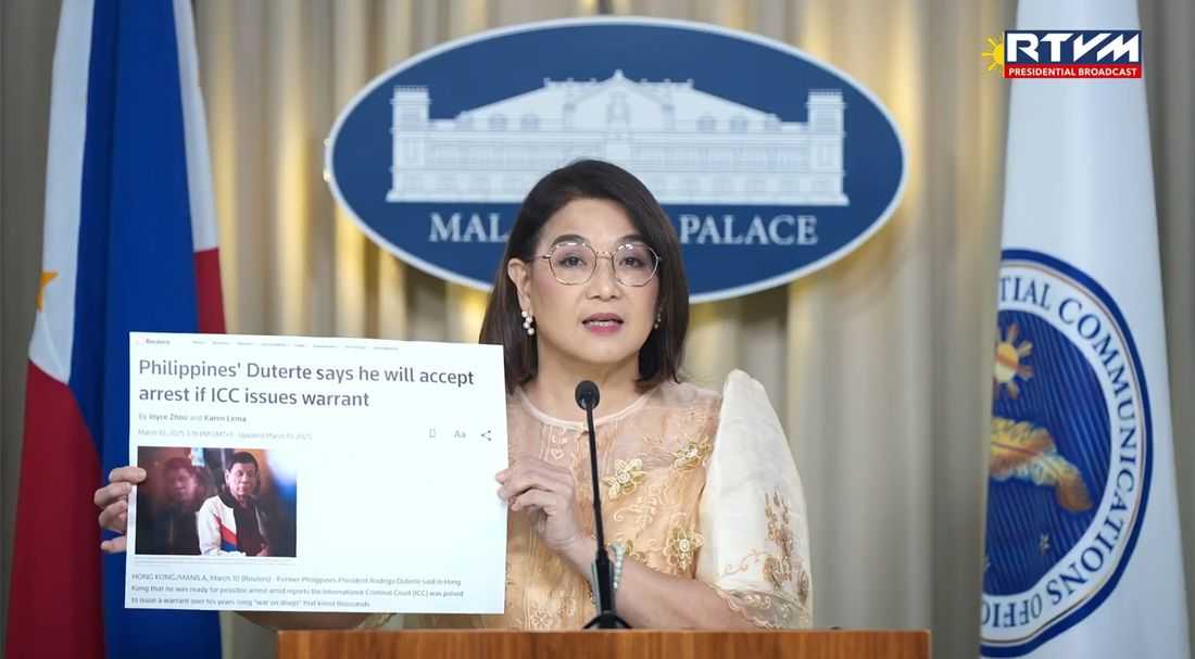 Palace denies Duterte camp‘s ‘kidnapping’ claim, cites ex-president's own statements on ICC arrest