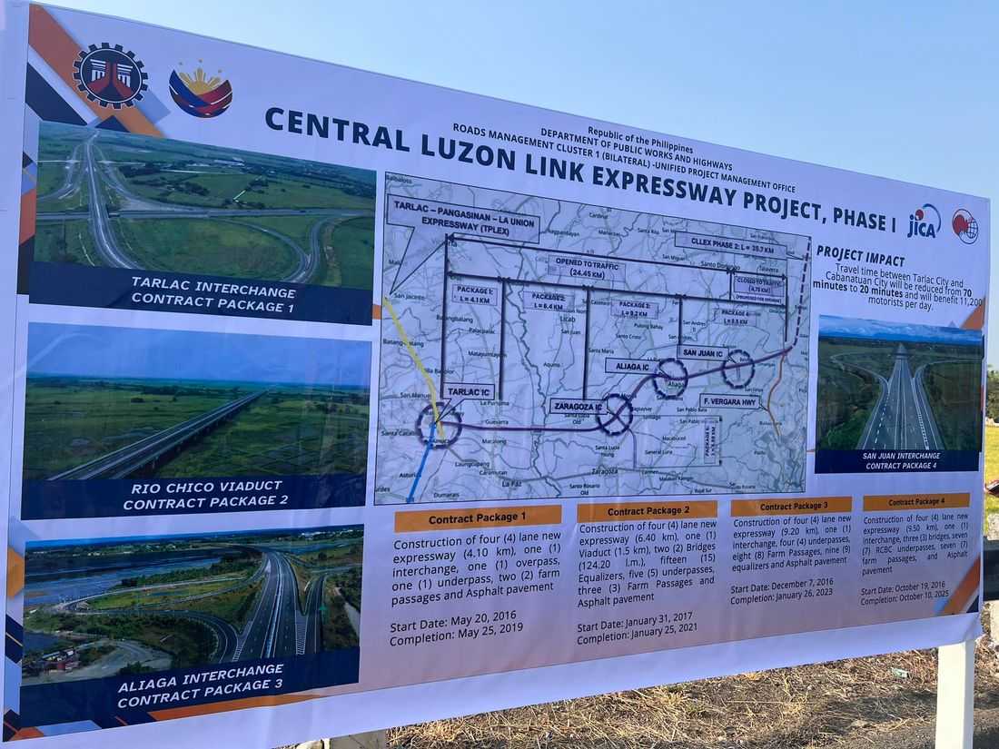 Central Luzon Link Expressway to cut travel time — Dizon