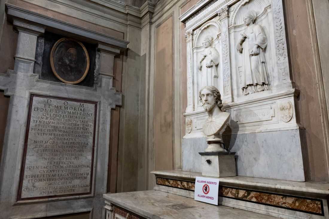 Italy basilica bust re-attributed to Michelangelo after centuries in obscurity