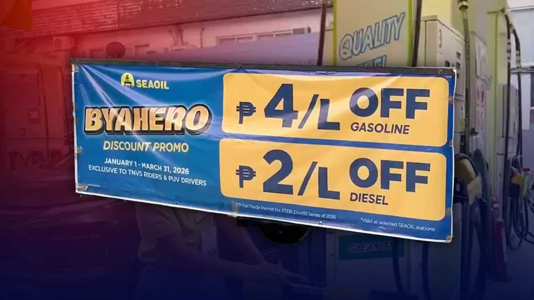 Gas stations along Shaw Blvd. offer PUV discounts amid oil price increase