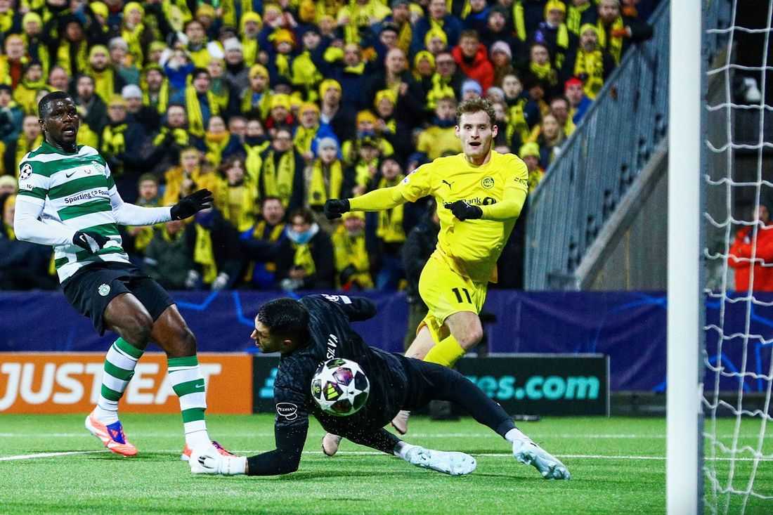 Soccer-Brilliant Bodo/Glimt beat Sporting Lisbon 3-0 in Champions League last-16 first leg