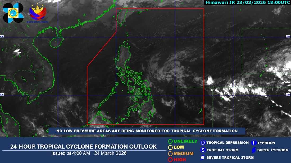 Easterlies affecting PH on Tuesday — PAGASA
