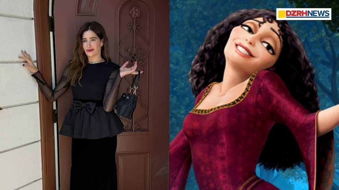 Kathryn Hahn as Mother Gothel in the live-action of Tangled
