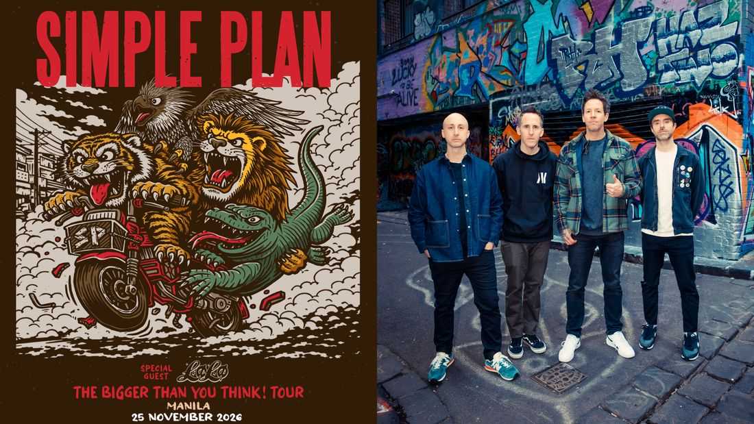 Simple Plan to stage Manila return with 2026 ‘Bigger Than You Think!’ tour