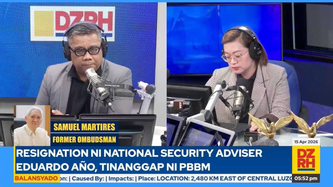 Former Ombudsman Martires on Madriaga: ‘Ang alam lang nila sa buhay ay manira ng kanilang kapwa’