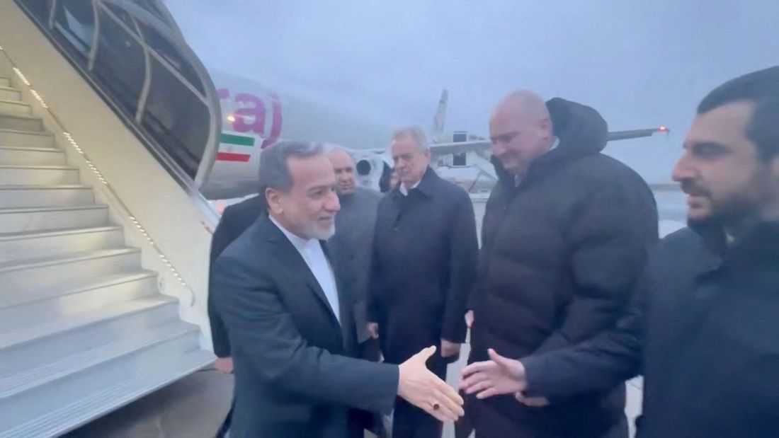 Iranian foreign minister heads to Russia, Trump says 'call us' to negotiate
