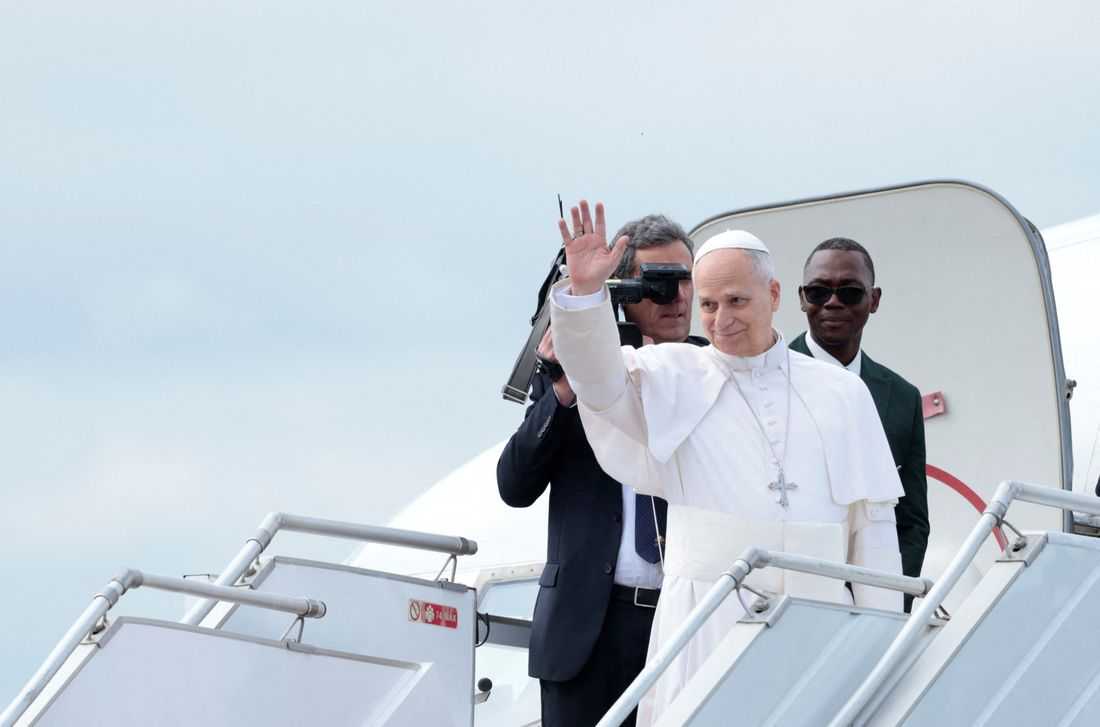 Pope Leo, in Cameroon, decries world 'ravaged by tyrants'