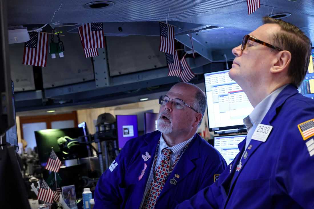 Stocks hit records, oil steadies as Trump says Iran war 'close to over'