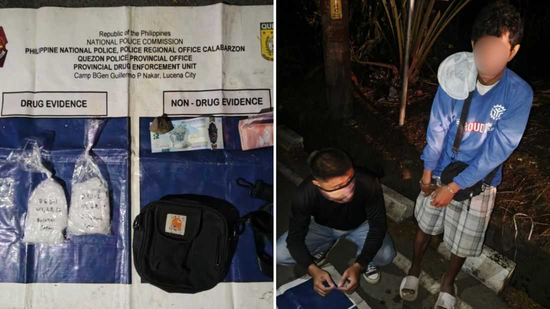 ₱1.2-M worth of ‘shabu,’ drug suspect seized in Lucena City