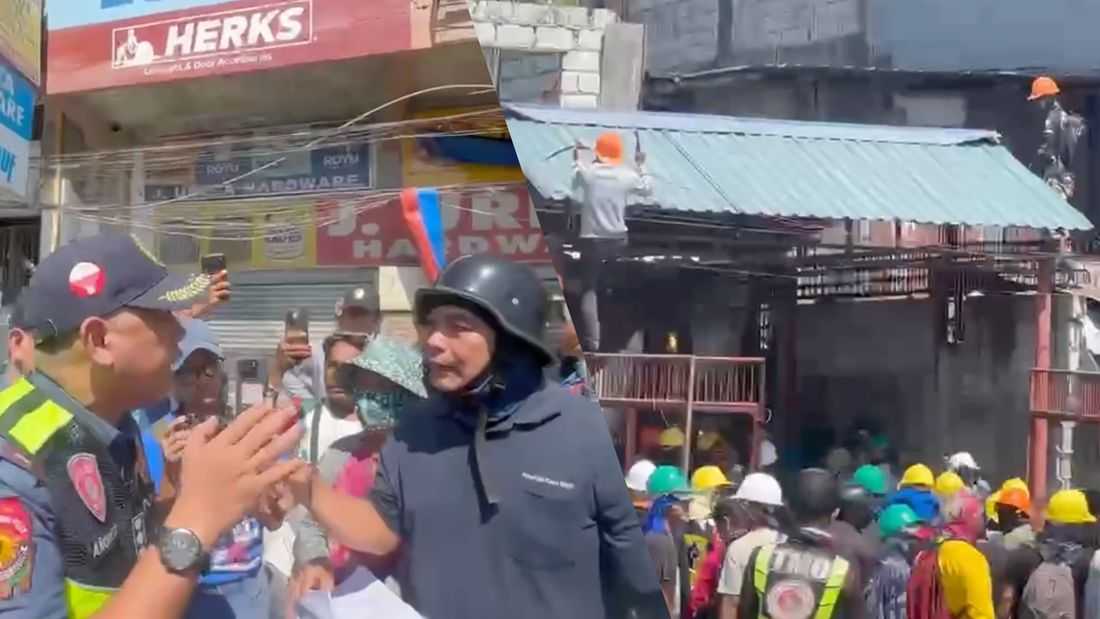 Clash erupts during demolition of 300 homes in Taguig City; 6 hurt