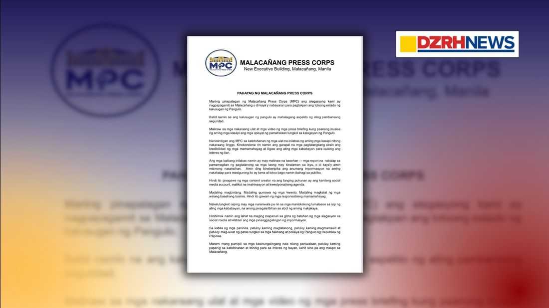 MPC denies allegations, defends credibility of reporting on President’s health