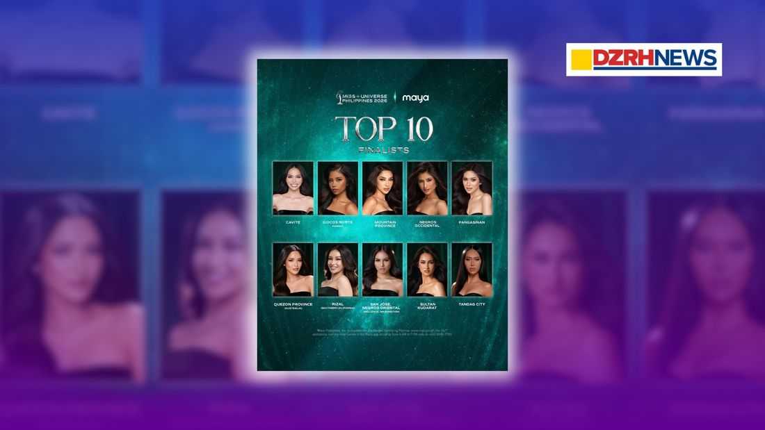 Miss Universe PH 2026 reveals first 10 semifinalist through fan voting