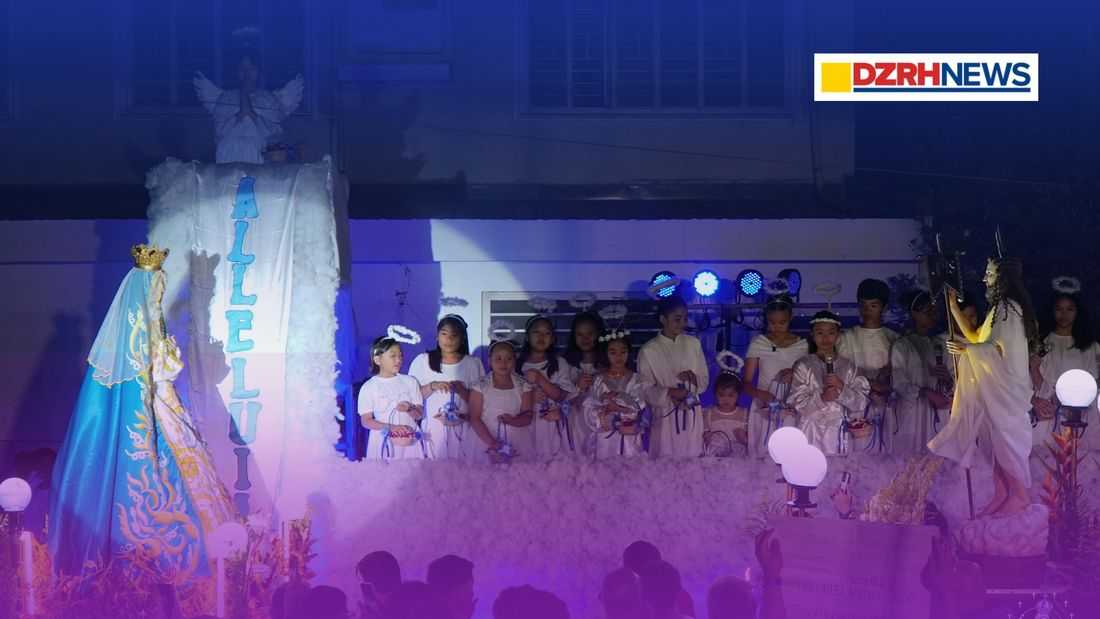 ALLELUIA!: Faithful celebrate Easter Sunday with traditional 'Salubong' in Quezon City