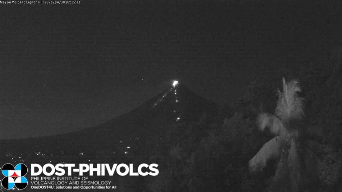 Mayon Volcano effusive eruption reaches day 115