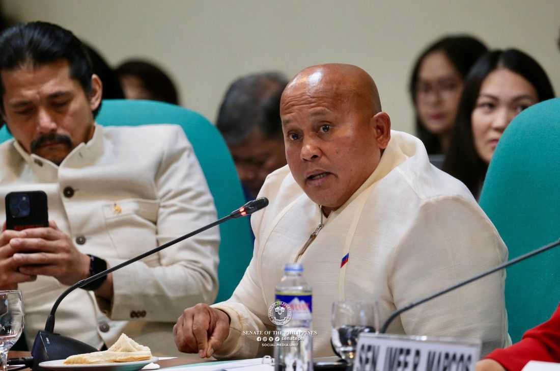 Bato dela Rosa mum on calls to waive salaries, allowances during absence