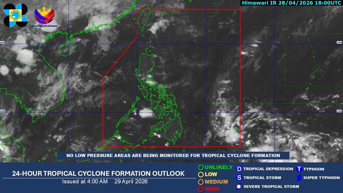 Generally fair weather expected across PH due to easterlies – PAGASA